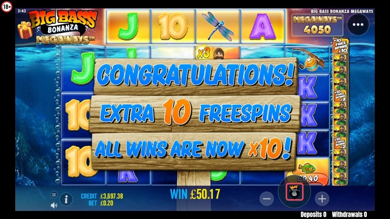 Online Slots Bonuses....Big Wins....Part 38. Ted Top Bonus. Big Bass ...